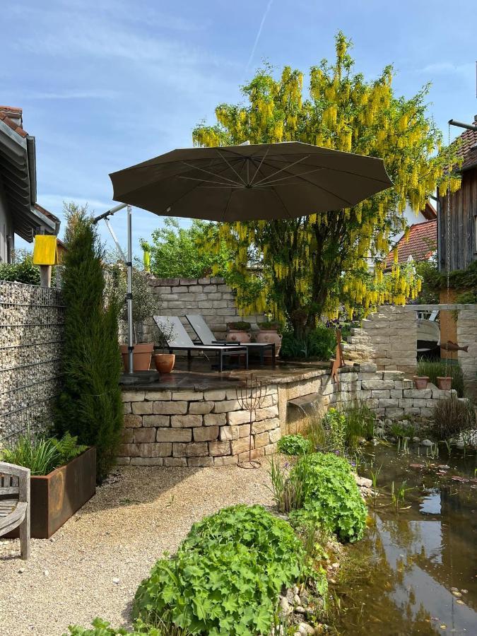 Kleine Schwarzwaldlodge Efringen-Kirchen Buitenkant foto